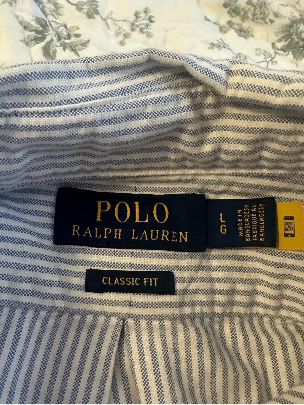Blue Ralph Lauren Button Down - Picture 6 of 7